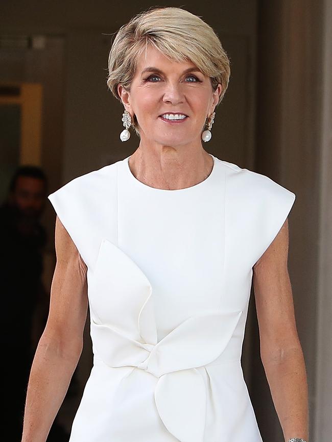 Julie Bishop. 