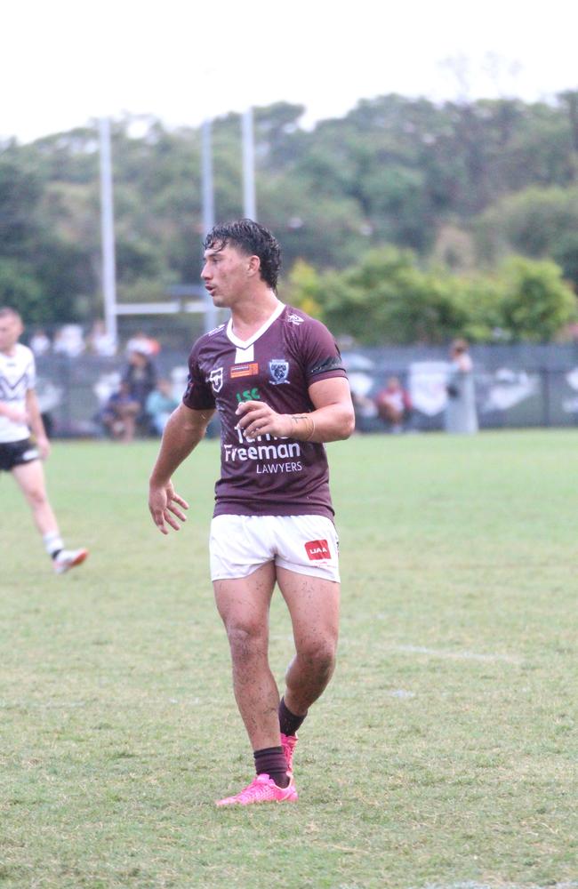 Sunny Kama. Meninga Cup under-19s action between the Souths Logan Magpies and Burleigh Bears. Saturday, February 10, 2024.