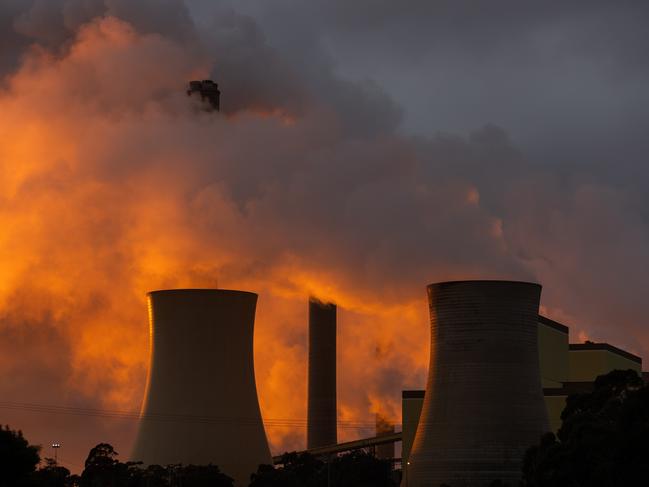 Loy Yang B was left as the only remaining coal power station in a state that relies on coal power. Picture: Getty