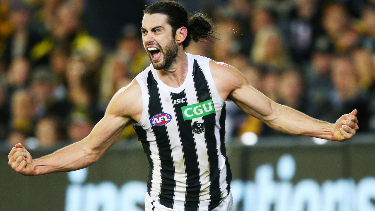 Brodie Grundy is coming off a brilliant season. Picture: Getty Images 