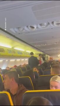 Ryanair passenger goes on shocking X-rated rant