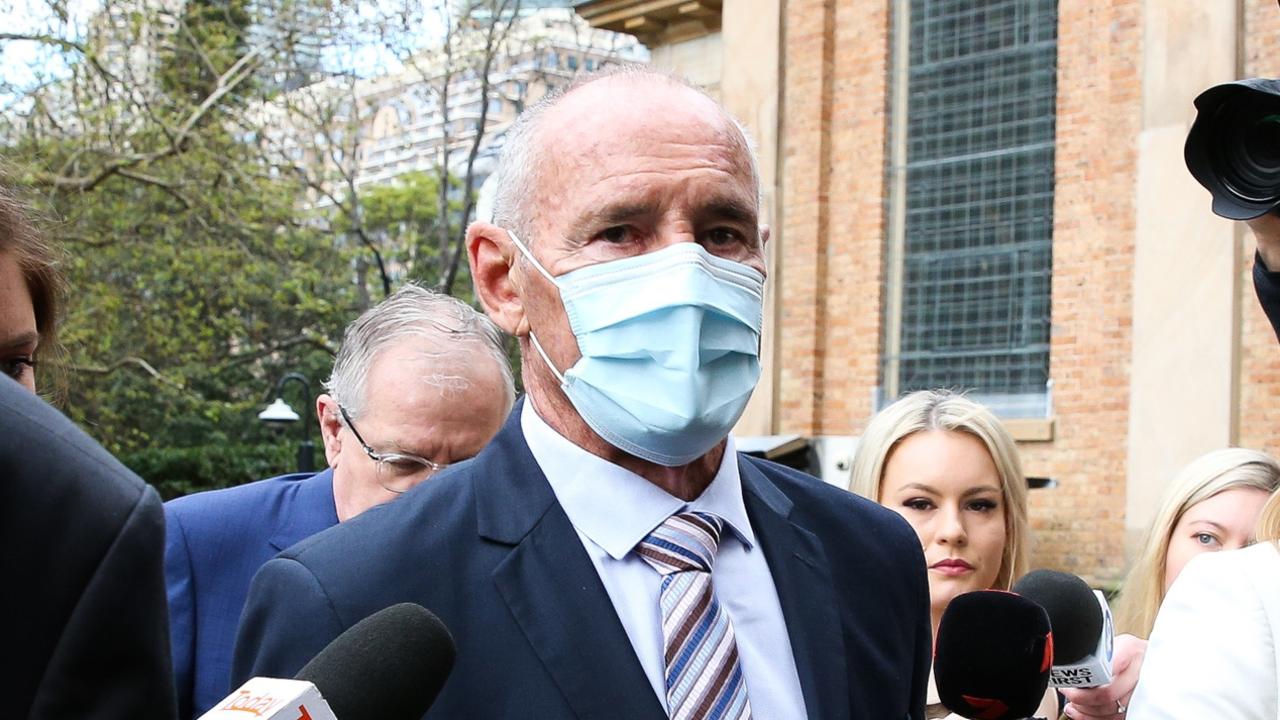 Chris Dawson walks into Sydney’s Supreme Court in August in what would be his final moments of freedom. Picture: NCA NewsWire/ Gaye Gerard