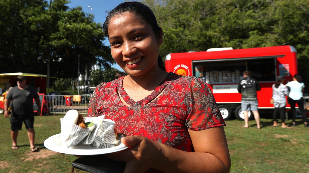 Sue Brown at the 2024 Darwin International Laksa Festival on Sunday, November 3. Picture: Zizi Averill