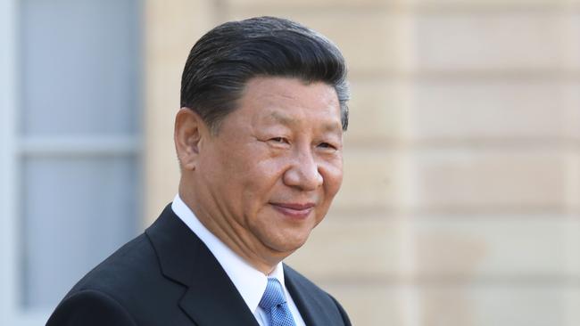 Chinese President Xi Jinping in Paris last month. Picture: AFP