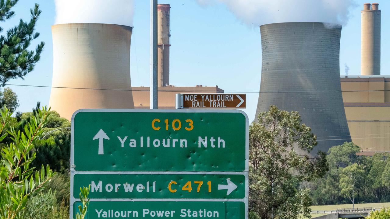EnergyAustralia’s largest generator, the Yallourn coal power station, is set to retire in 2028. Picture: Jason Edwards