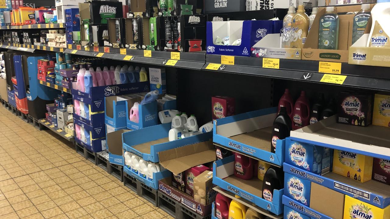 A typical Aldi aisle. Picture: Supplied