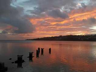 The stunning scenery from Chantilly's in Port Vila, Vanuatu. Picture: Cas Garvey