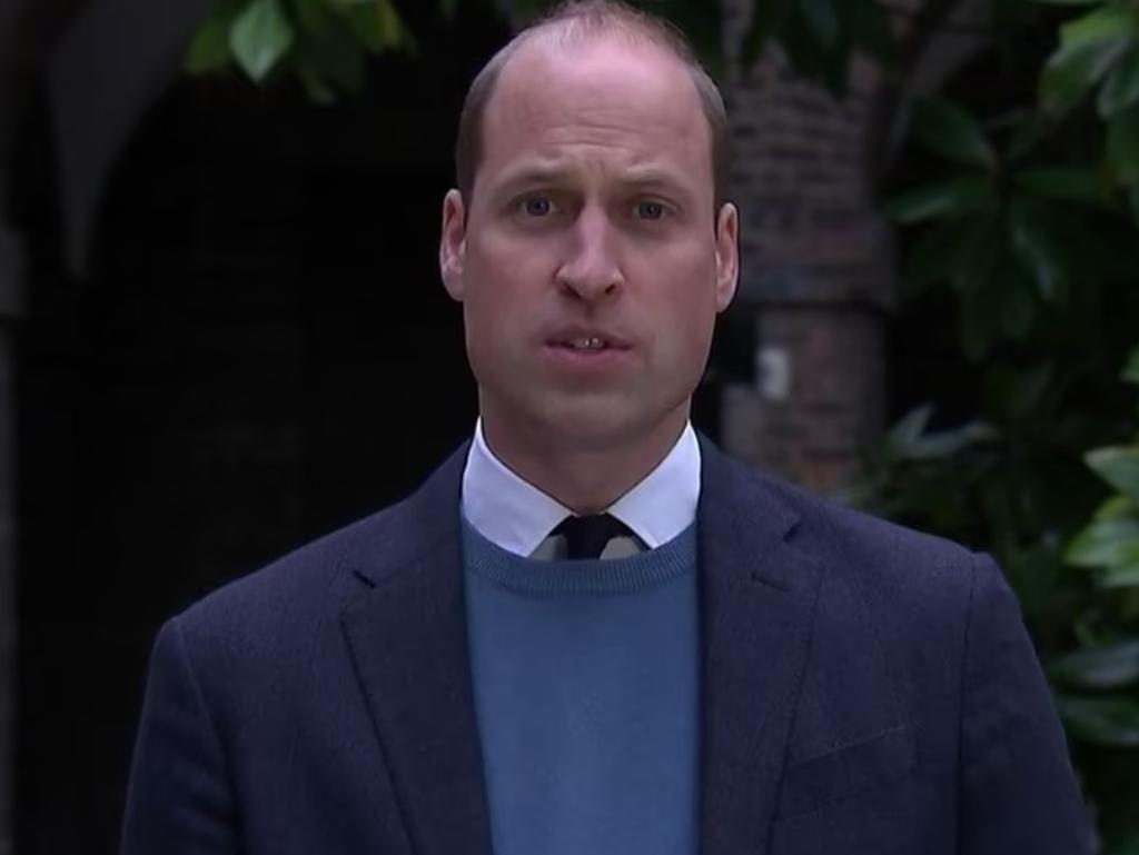 Prince William released a video statement about Princess Diana's Panorama interview on the BBC. Picture: KensingtonRoyal/Twitter