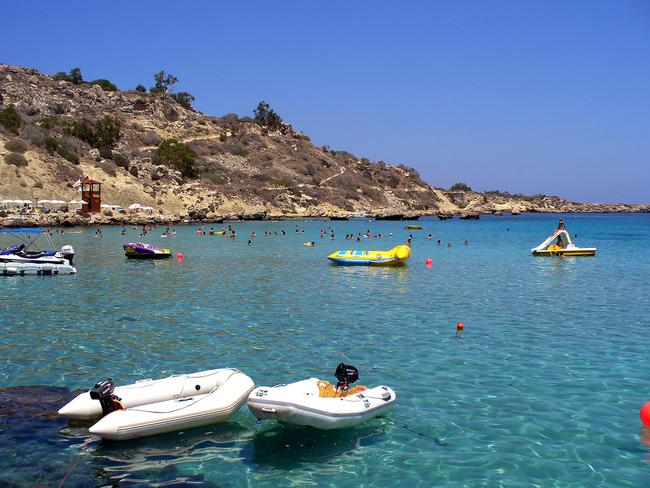 Cyprus, an island in the eastern Mediterranean, is popular with Britons. Picture: Jeremy Pierce.