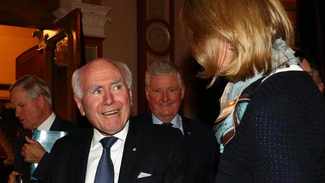 11/06/18 Former prime minister John Howard at the launch of his book "Howard: The Art of Persuasion" in Melbourne. Aaron Francis/The Australian