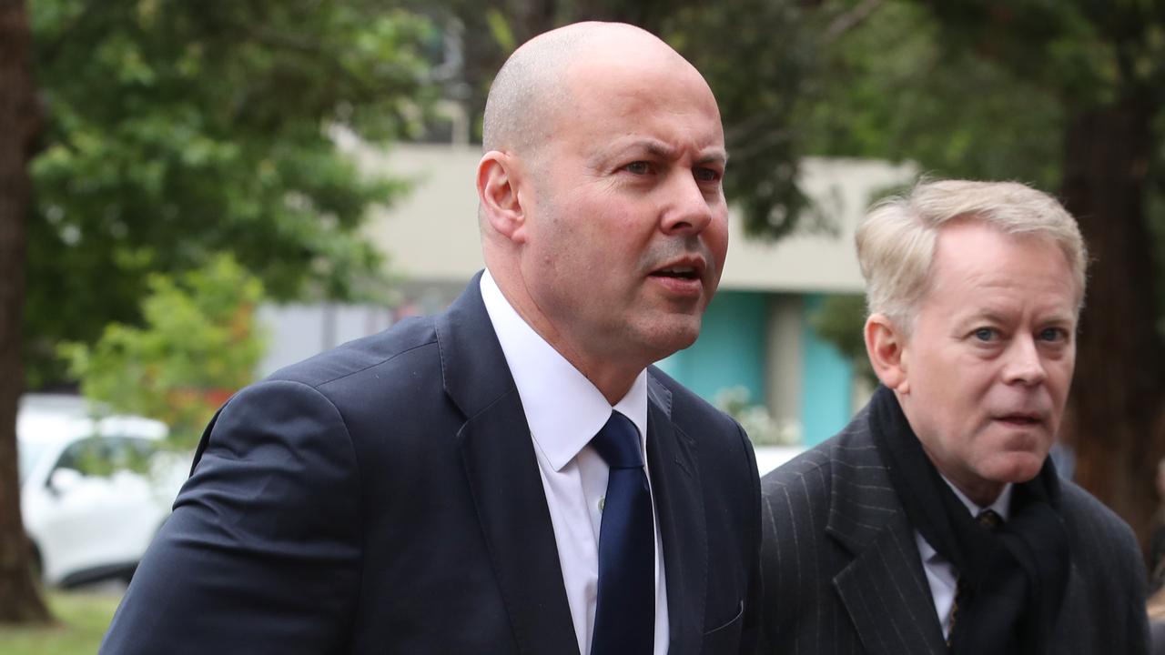 ‘Securing future tax cuts now will provide confidence to Australians that they will be rewarded for their hard work and it will help protect their future pay increases from bracket creep,’ then-Treasurer Josh Frydenberg said in 2019. Picture: NCA NewsWire / David Crosling