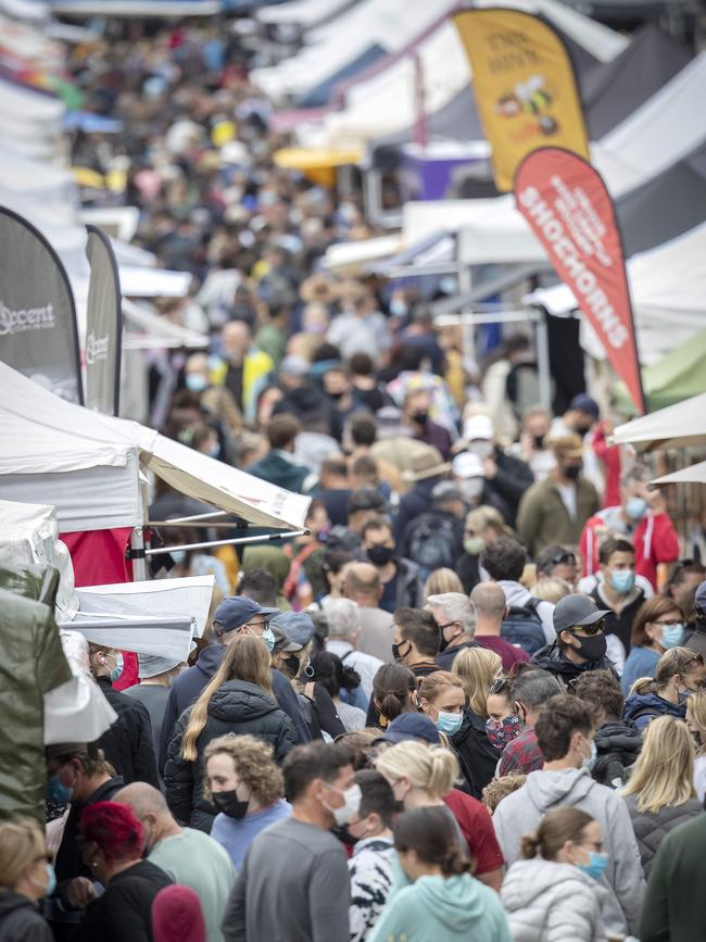 Salamanca Market. Picture: Chris Kidd