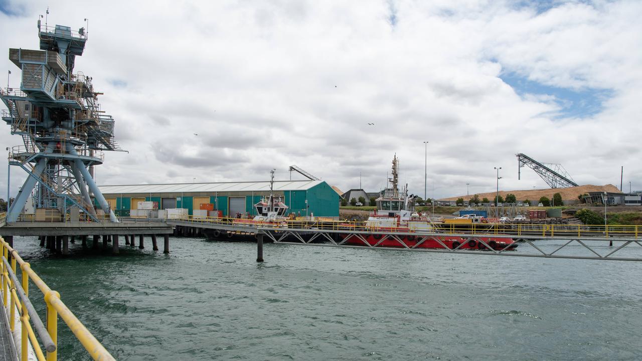 GeelongPort at the North Geelong Port. Picture: Brad Fleet