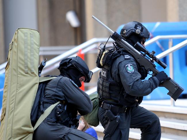 Four TOU snipers will receive courage commendations for their response at the Lindt Cafe siege. They were positioned in three buildings around Martin Place.