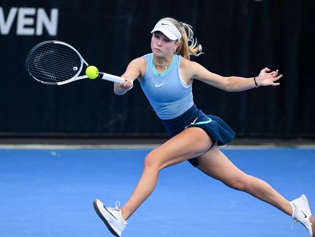 Jones will take on tournament third seed Daria Ksatkina in the Round of 16. Picture: Mark Brake/Getty Images