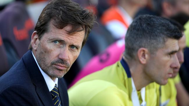 Central Coast Mariners coach Mike Mulvey.