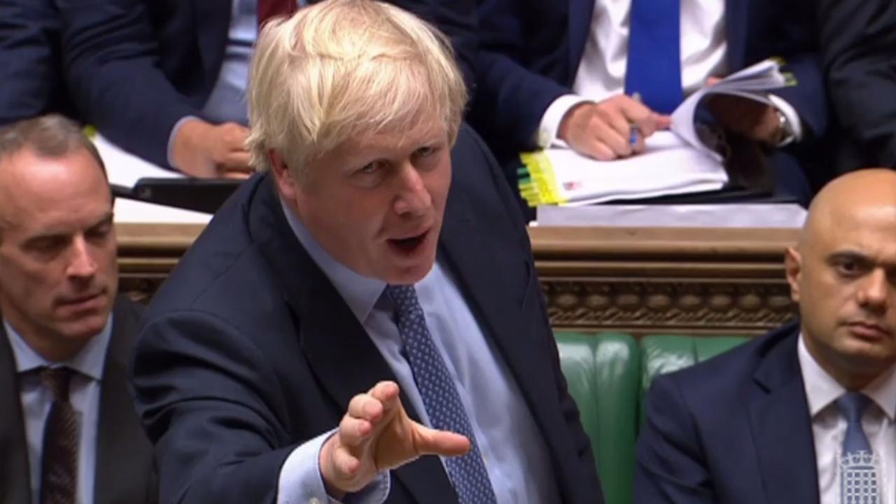 Prime Minister Boris Johnson headed into a fresh Brexit showdown on Wednesday after being dealt a stinging defeat over his promise to get Britain out of the EU at any cost next month. Picture: PRU/AFP