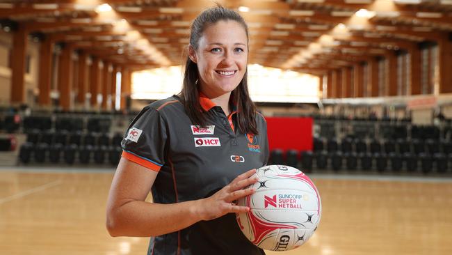 Giants netballer Susan Pettitt says it’s time to call it a day. Picture: Brett Costello