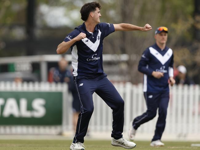 Sam Elliott broke the Victorian record with 7-12. Picture: Getty Images