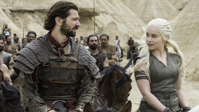 Daenerys Targaryen left her lover Daario back in the east.