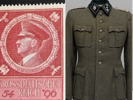 Nazi sale items artwork from auctioneers