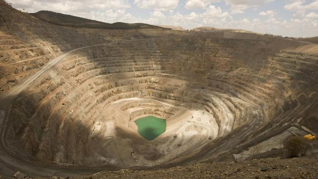 The Cadia open pit.