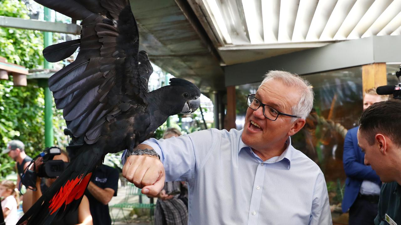 Prime Minister Scott Morrison in Queensland this week. Picture: Brendan Radke