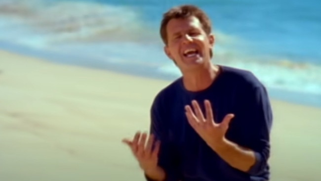 Screen grabs from the music video - Daryl Braithwaite - The Horses. Photo: Supplied.