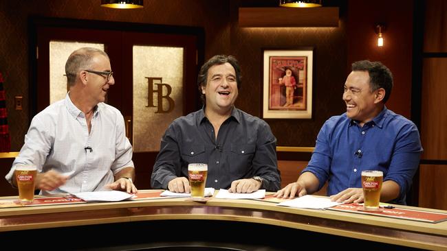 The Front Bar hosts Andy Maher, Mick Molloy and Sam Pang.