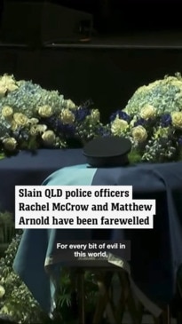 Slain Queensland police officers have been farewelled