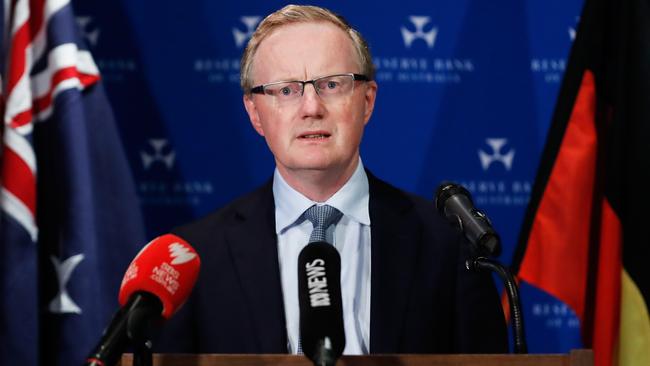 Governor of the Reserve Bank of Australia, Philip Lowe economic growth would not be achieved after the pandemic ’under the old settings’. Picture: Getty Images