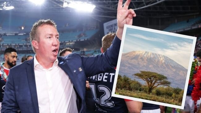 Roosters coach Trent Robinson's next challenge.