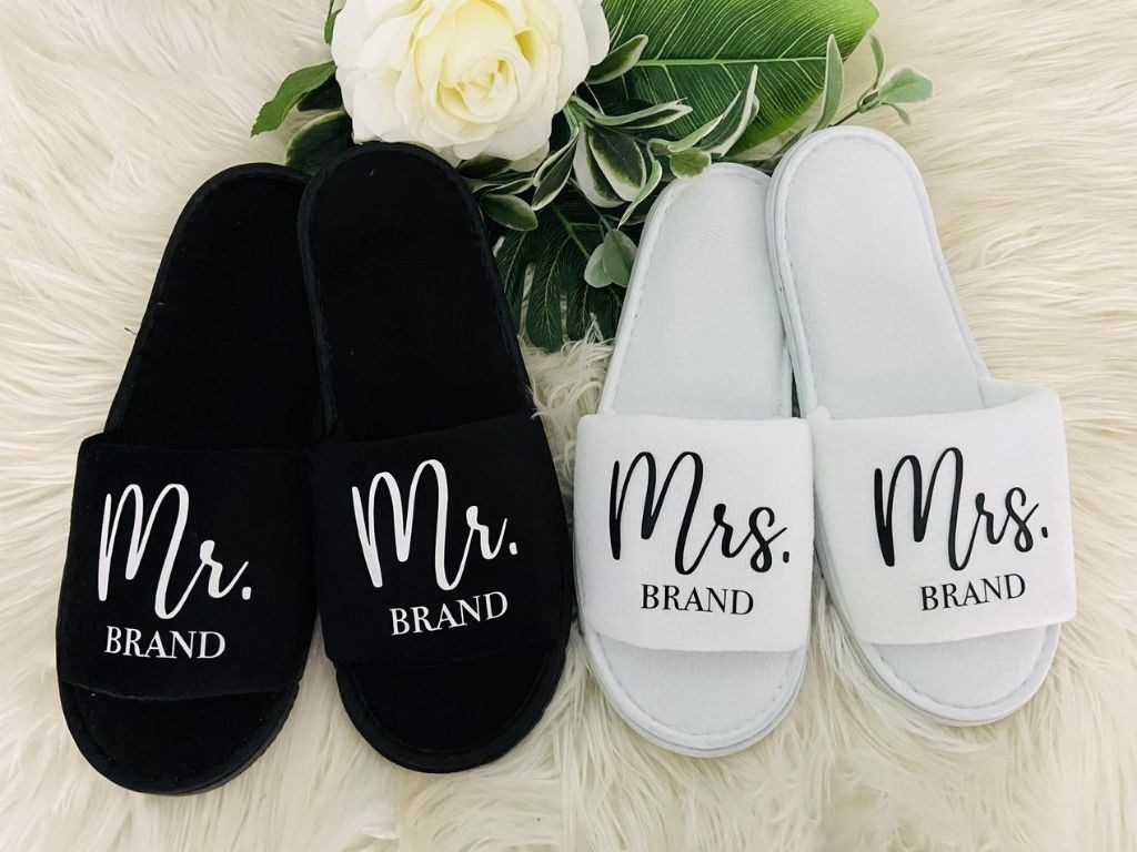 Lauren Boutique Personalised Slippers, Etsy