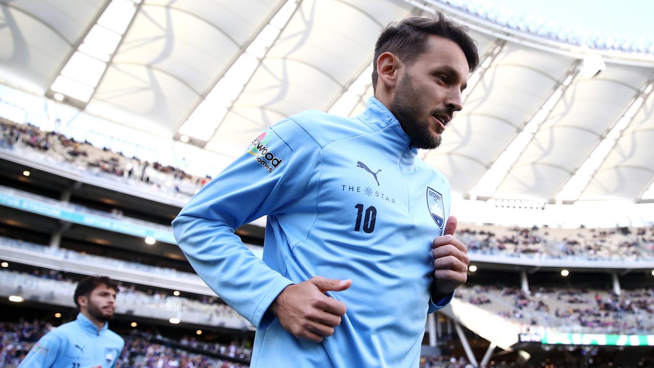 Milos Ninkovic won the Joe Marston Medal for the best player of the A-League grand final.