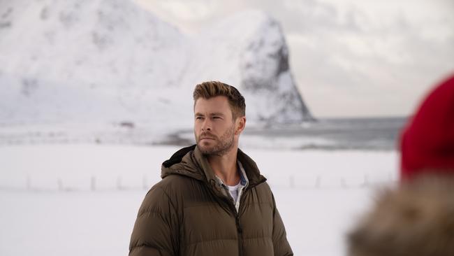 Chris Hemsworth opens up about his childhood in his new series Limitless. Picture: National Geographic for Disney.