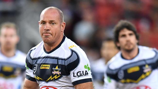 Matt Scott makes a welcome return for the Cowboys. Picture: AAP Image/Darren England