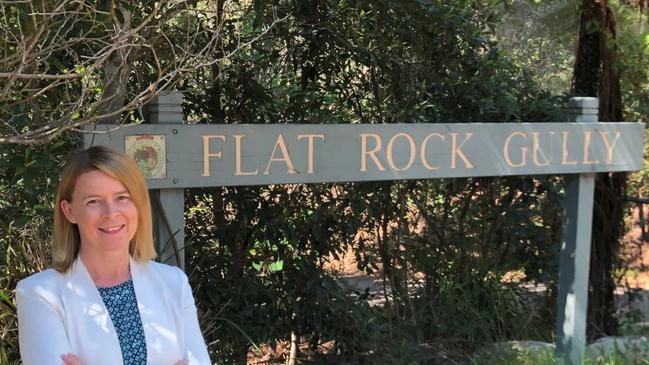 Larissa Penn at Flat Rock Gully at Naremburn