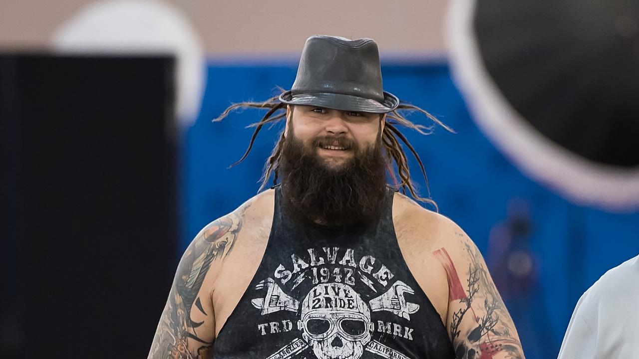 Wyatt last competed at the 2023 Royal Rumble. (Photo by Gilbert Carrasquillo/Getty Images)