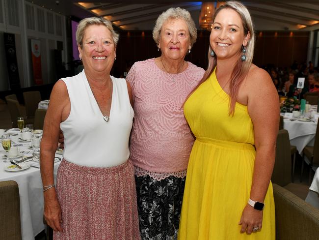 Carol Finn, Kamma Evans and Renee Neville at a Women’s Day function in 2021