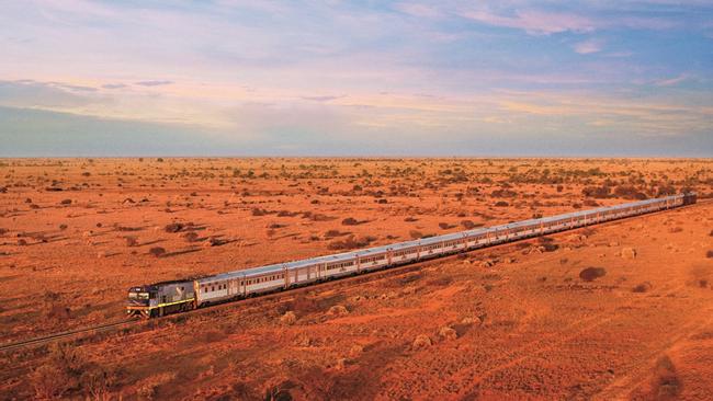 The Great Southern Rail Indian Pacific. Photo: Steve Strike.