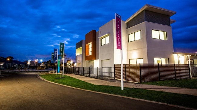 Rivergum’s display townhouse units at Playford Alive.