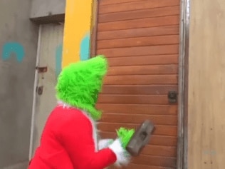 'i Hate Christmas And Criminals': Undercover Police Officer Dressed As 