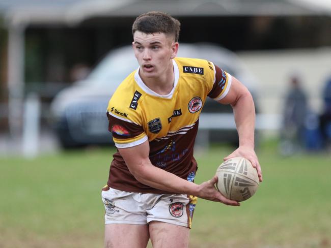 Cameron Keene scored the first try. Picture Warren Gannon Photography