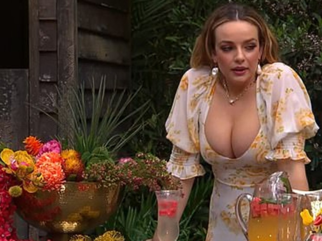 Abbie on I’m a Celeb last night.