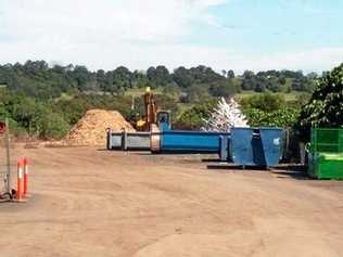 TIP OFF: Lismore's celebrated recycled Christmas tree may be at the tip but  it  will be stored and recycled soon.