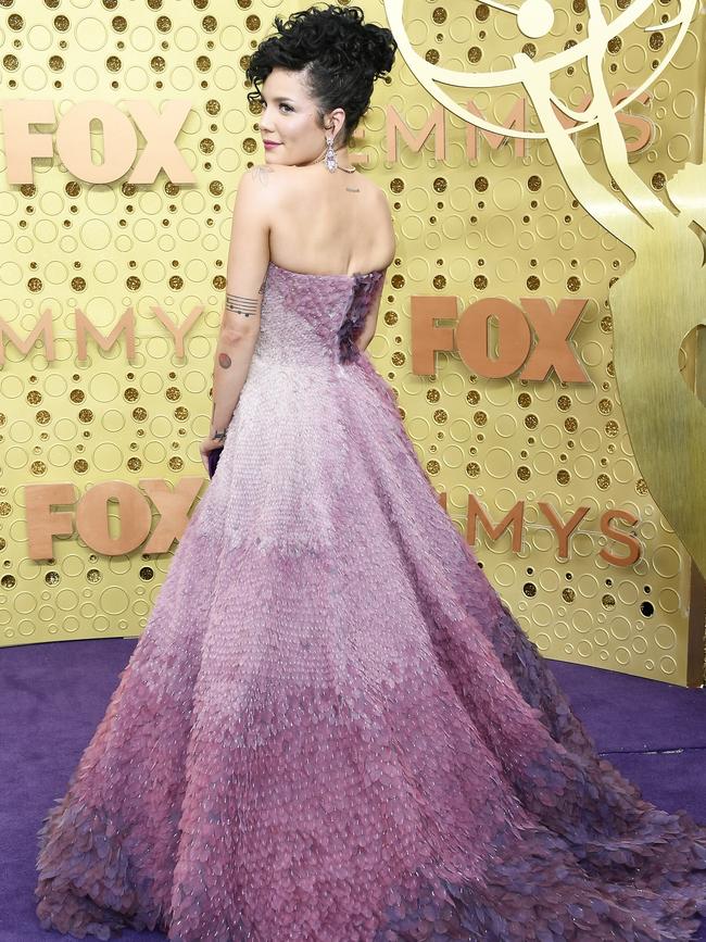 Halsey at the Emmy Awards. Picture: Getty Images