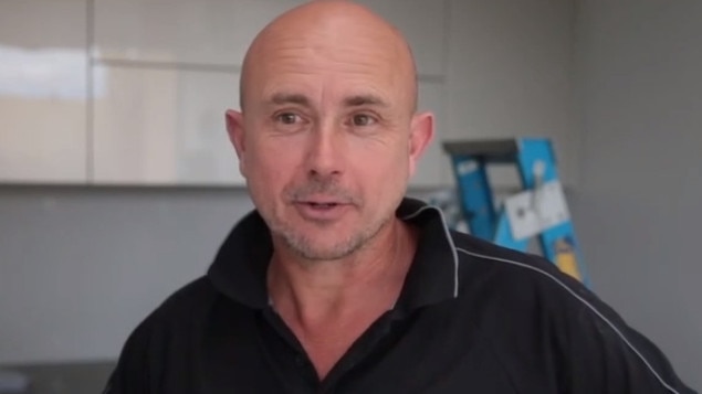 A screen grab of JML Developments director Mark Lees, taken from a company promotional video, who says he has “lost everything” with the collapse of his home building empire. Picture: YouTube