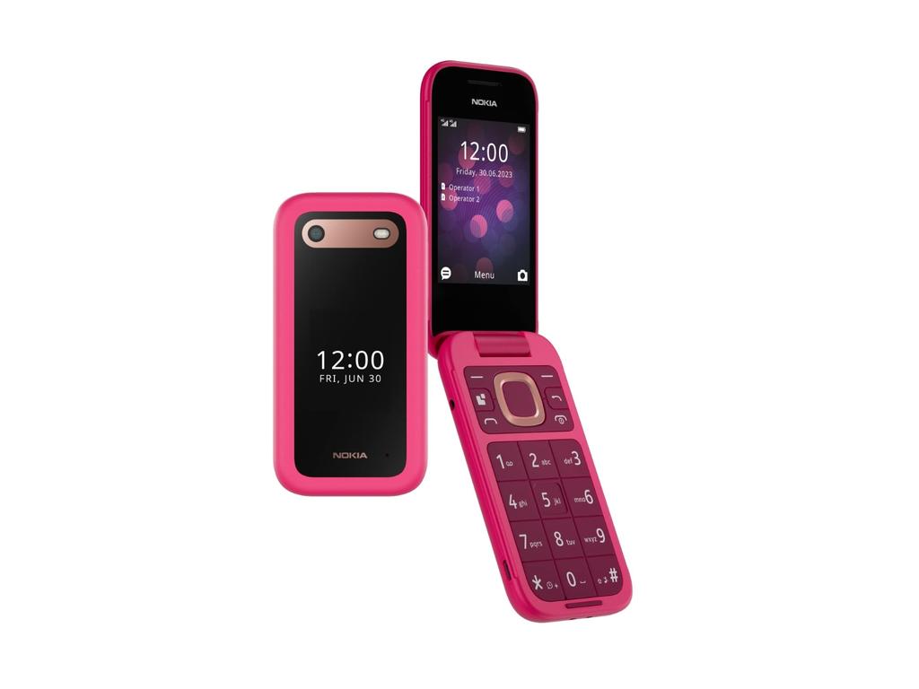 Nokia 2660 Flip Pop Pink. Picture: The Good Guys.