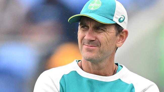 Justin Langer is under pressure to keep his job. Picture: Steve Bell/Getty Images