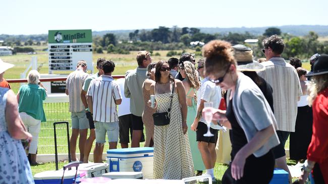 Racegoers at the Woolamai Cup 2024. Picture: David Smith